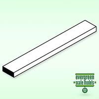 Evergreen strips 1,0 x 4,8 x 350mm (.040  x .188)   10 stk