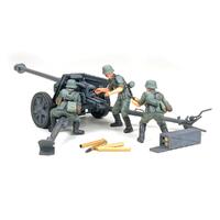 German 75mm anti tank kanon 1/35 Tamiya plastmodell