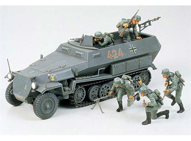 German Hanomag SD.kfz 251 1/35 Tamiya plastmodell