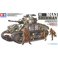 M4A3 Sherman 105mm Howitzer 1/35 Tamiya plastmodell