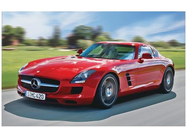 Revell Mercedes SLS AMG 1/24 Revell plastbyggesett - Norwegian Modellers