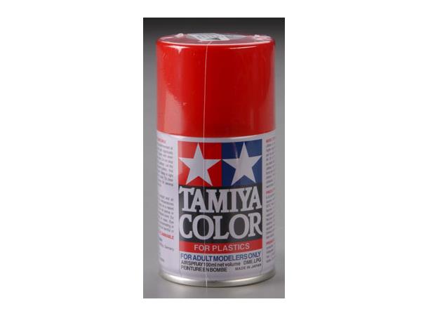 Tamiya Lakk Spray Plast TS-49 Blank Bright Red