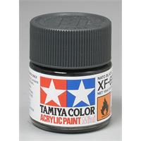 Tamiya lakk Acryl XF-69 Nato Black 10ml glass