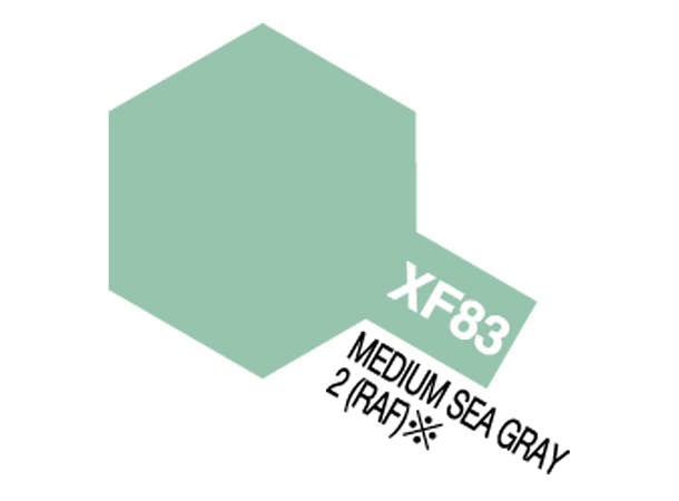 Tamiya lakk Acryl XF-83 Med. Sea Grey Med. Sea Grey 10ml glass
