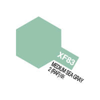 Tamiya lakk Acryl XF-83 Med. Sea Grey Med. Sea Grey 10ml glass