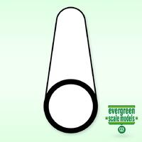 Evergreen rør 6,3 (innv.5,0mm) x 350mm (.250)   3 stk
