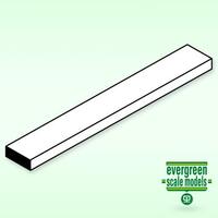 Evergreen strips 0,75 x 4,8 x 350mm (.030  x .188)   10 stk