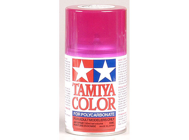 Tamiya Lakk Spray Lexan PS-40 § Transp. Pink