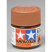 Tamiya lakk Acryl X-34 Met.Browne 10ml glass