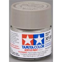 Tamiya lakk Acryl XF-20 Med Grey 10ml glass