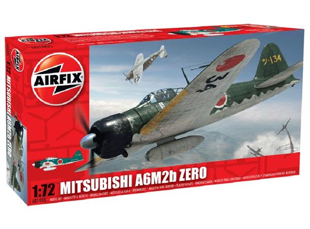 Airfix Mitsubishi Zero A6M2b 1/72 Airfix plastmodell