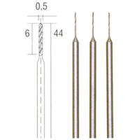 Borsett HSS 0,5mm  3 stk Proxxon