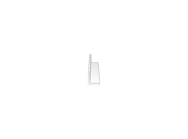 Evergreen L-profil 1,5 x350mm (.060)  4 stk