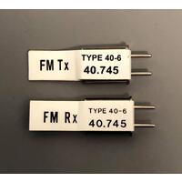 Futaba FM TX 40.745 send. X-tall 