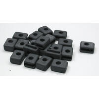 Futaba Servogummi Std. firkant Til U305, U400,        10 stk