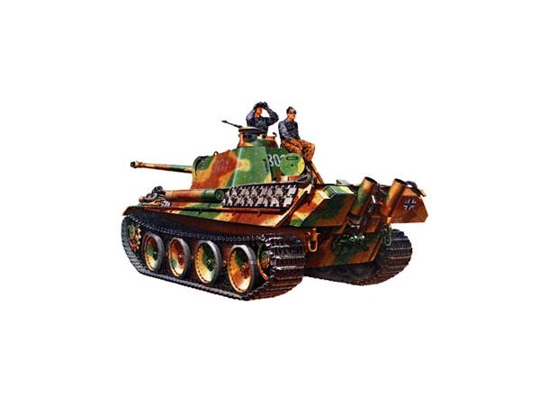 German Phanther Type G 1/35 Tamiya plastmodell