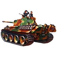 German Phanther Type G 1/35 Tamiya plastmodell