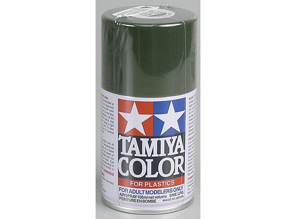 Tamiya Lakk Spray Plast TS-61 Matt Nato Green