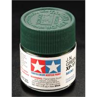 Tamiya lakk Acryl XF-11 J.N. Green 10ml glass