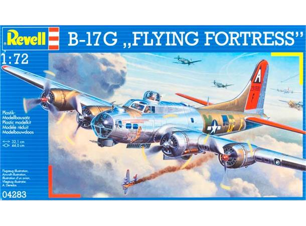 Revell B-17G Flying Fortress 1/72 Revell plastbyggesett