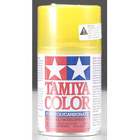 Tamiya Lakk Spray Lexan PS-42 § Transparent Gul
