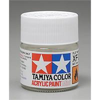 Tamiya lakk Acryl XF-02 Flat hvit 10ml glass