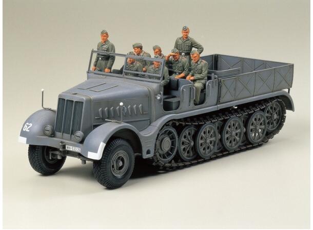 German 18 ton Half-Track Famo 1/35 Tamiya plastmodell