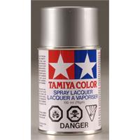 Tamiya Lakk Spray Lexan PS-12 Sølv Sølv