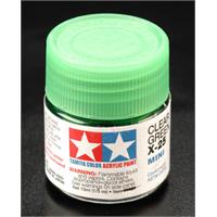 Tamiya lakk Acryl X-25 Cl.Green 10ml glass