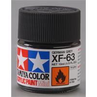 Tamiya lakk Acryl XF-63 Germ Grey 10ml glass