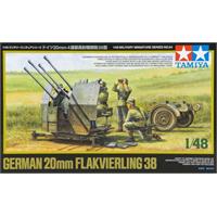German 20mm Flak 38 1/48 1/48 Tamiya plastmodell