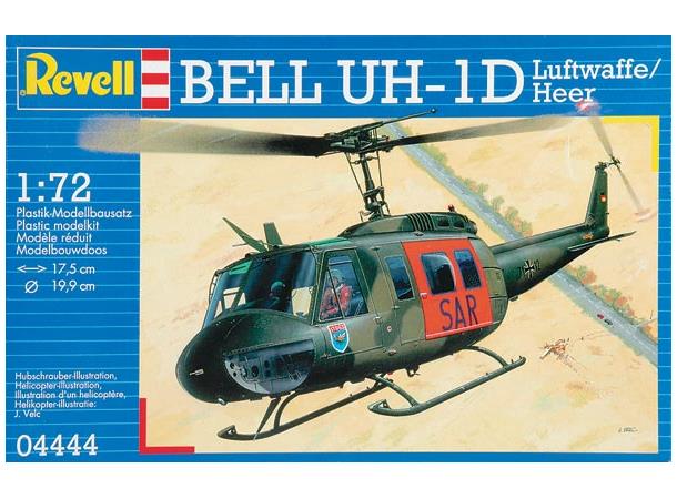 Revell Bell UH-1D SAR 1/72 Revell plastbyggesett