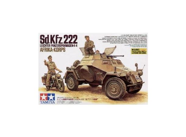 Sd.Kfz.222 North Africa 1/35 Tamiya plastmodell