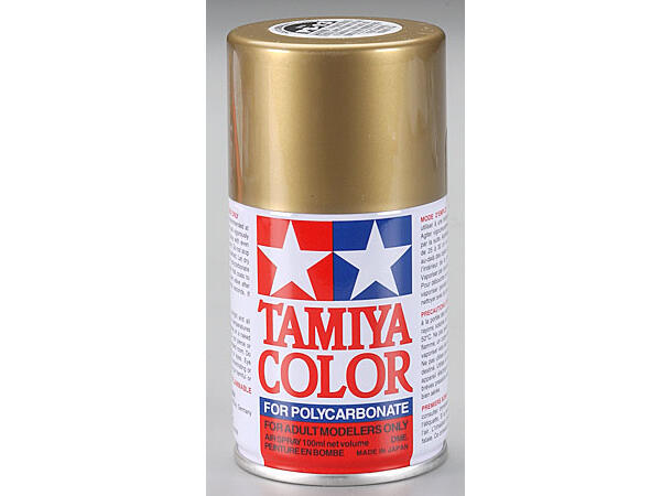 Tamiya Lakk Spray Lexan PS-13 Gull § Gold