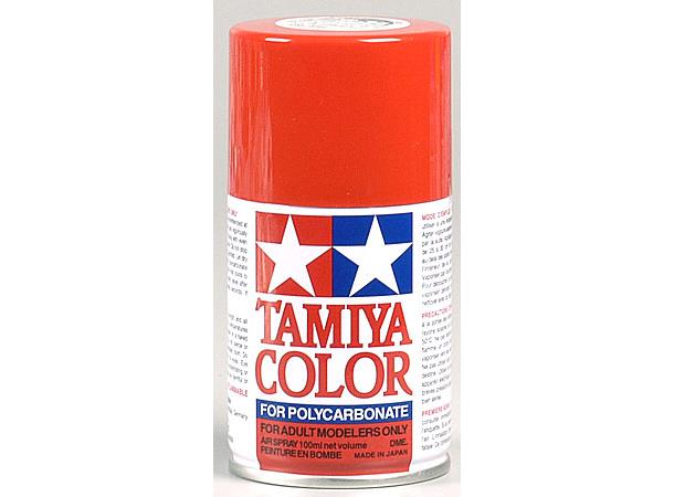 Tamiya Lakk Spray Lexan PS-34 Bright Red