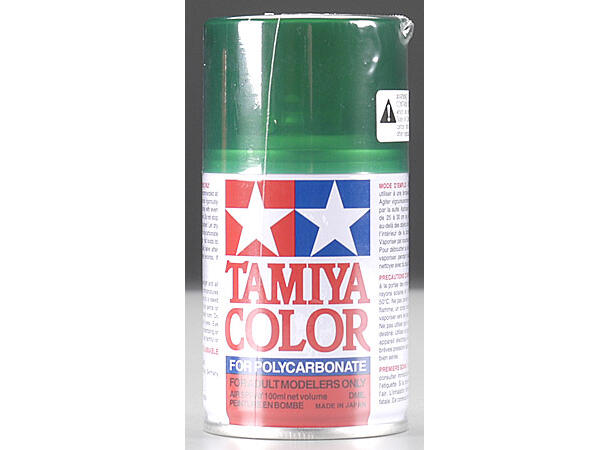 Tamiya Lakk Spray Lexan PS-44 § Transparent Green