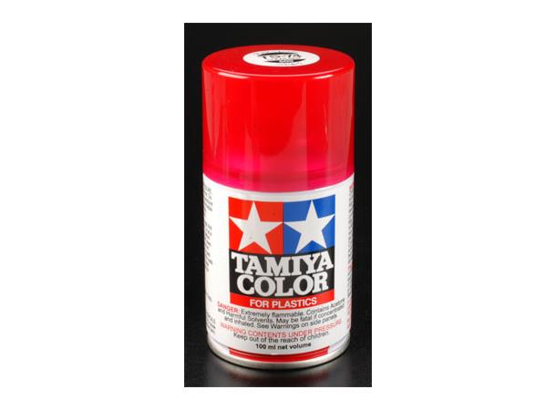 Tamiya Lakk Spray Plast TS-74 Blank Clear Red