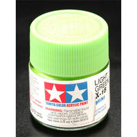 Tamiya lakk Acryl X-15 L.Green § 10ml glass