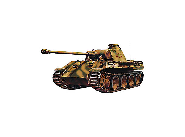 German Panther medium tank 1/35 Tamiya plastmodell
