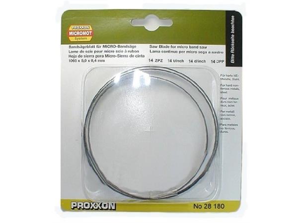 Proxxon båndsagblad smalt 3,5mm For aluminium og plast