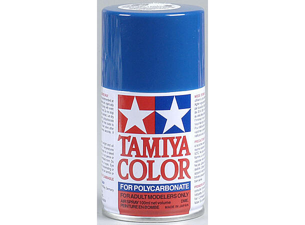 Tamiya Lakk Spray Lexan PS-04 Blå § Blå