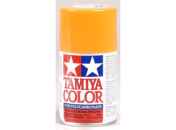 Tamiya Lakk Spray Lexan PS-24 Fluor. Orange