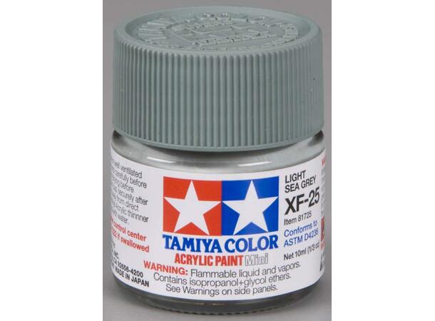 Tamiya lakk Acryl XF-25 L.Sea Grey § 10ml glass