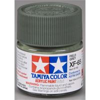 Tamiya lakk Acryl XF-65 Field Grey 10ml glass