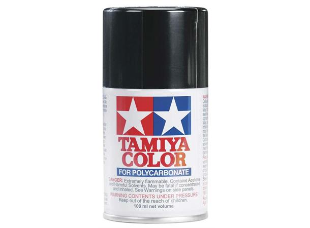 Tamiya Lakk Spray Lexan PS-05 sort Black