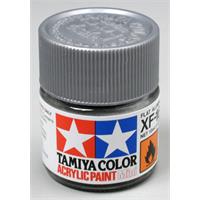 Tamiya lakk Acryl XF-16 Flat Alu 10ml glass