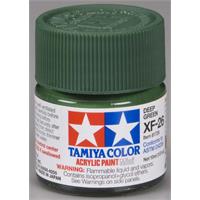 Tamiya lakk Acryl XF-26 Deep Green 10ml glass