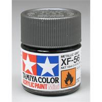 Tamiya lakk Acryl XF-56 Met Grey 10ml glass