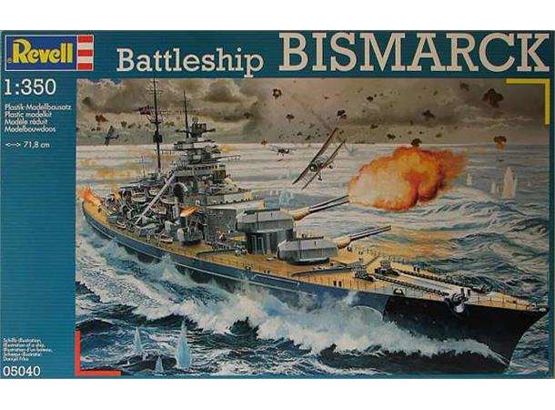 Revell Battleship Bismarck 1/350 1/350 Plastbyggeset