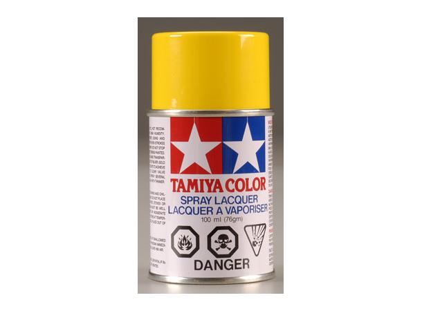 Tamiya Lakk Spray Lexan PS-06 Gul Gul